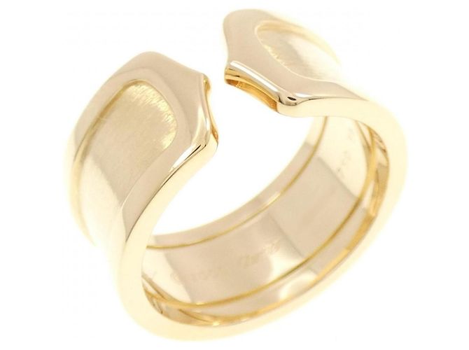 Anello Cartier C2 Large Band D'oro