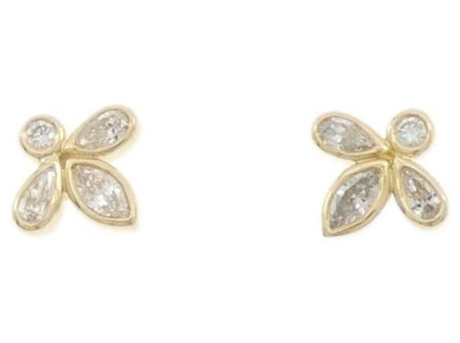 Autre Marque Boucles d'oreilles mini Fleur de Lis Tiffany & Co.