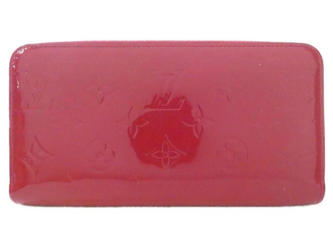 Louis Vuitton Vernis Zippy Wallet Pink