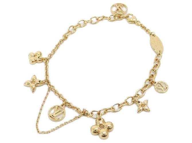 Pulseira Blooming Charm Louis Vuitton Dourado