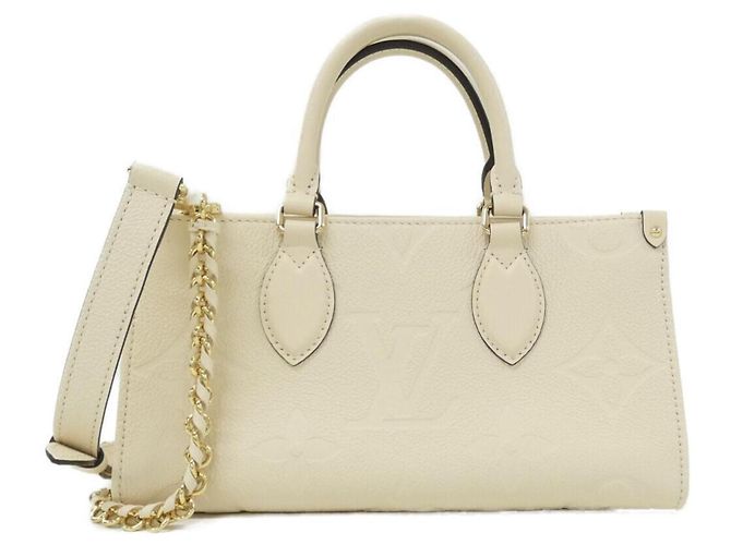 Louis Vuitton Monogram Empreinte OnTheGo EW Handtasche Roh