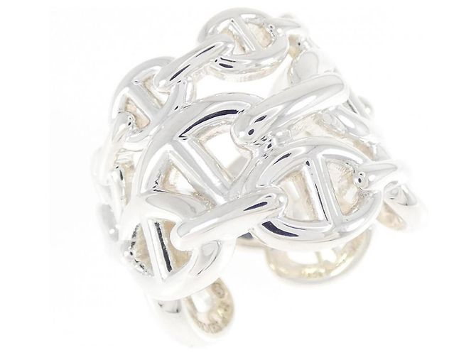 Ring Anel Hermès Chaine d'Ancre Enchainée