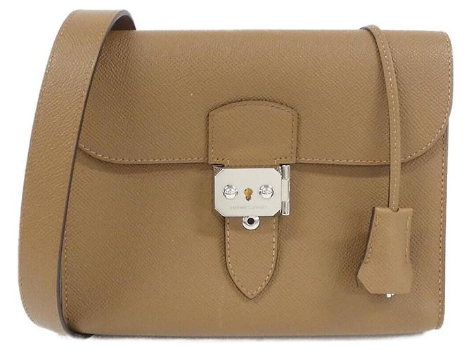 Hermès Hermes Sac à Dépêches 21cm Shoulder Bag Marrom