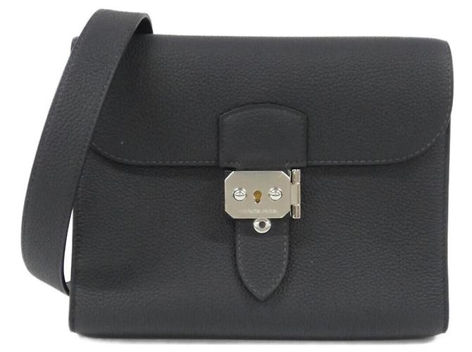 Hermès Hermes Sac à Dépêches 21cm Shoulder Bag Blu