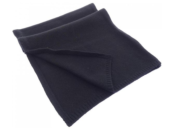 Hermès Stola in cashmere nera Hermes Nero