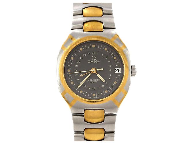 Relógio Omega Seamaster Polaris GMT Two-Tone