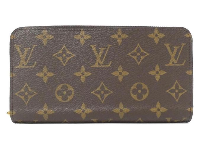 Portafoglio Zippy Monogram Louis Vuitton Marrone