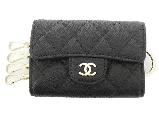 Chanel Timeless Classic Line Key Case Black