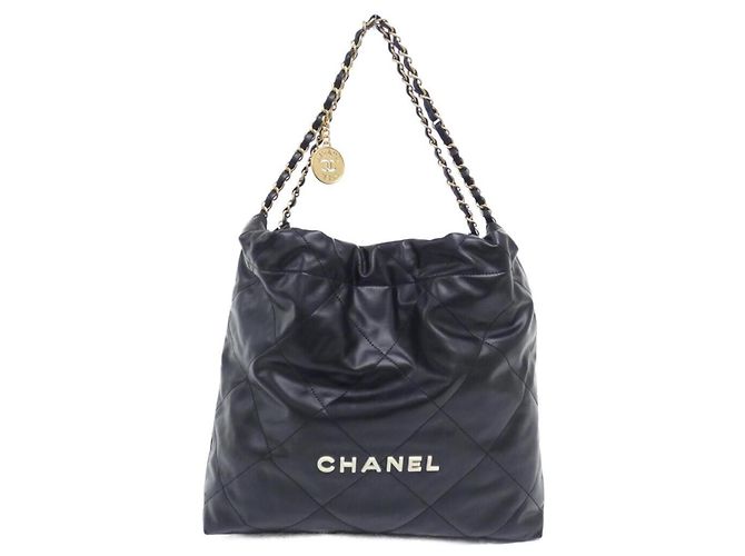 Sac à épaule Chanel 22 Line AS3261 Noir