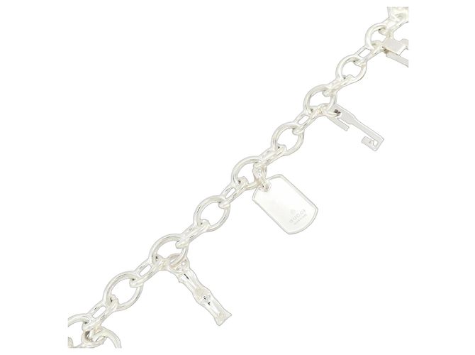 Pulseira de Berloques Gucci Silver 925
