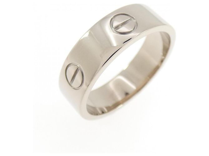 Cartier Love Ring in Weißgold