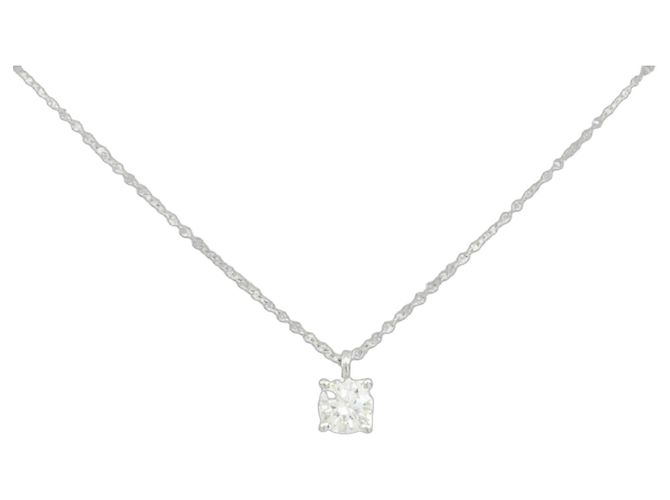 Autre Marque Tiffany & Co. Solitär-Halskette