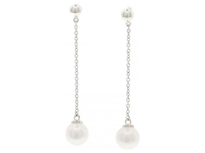 Autre Marque Tiffany Silver 925 Tropfenohrringe