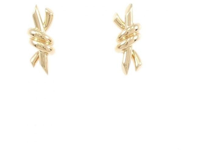 Autre Marque Tiffany Knot Small Ohrringe in Roségold