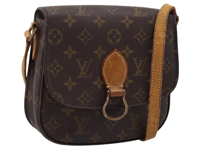 Bolso de hombro LOUIS VUITTON Monogram Saint Cloud MM M51243 LV Auth LN149 Monograma