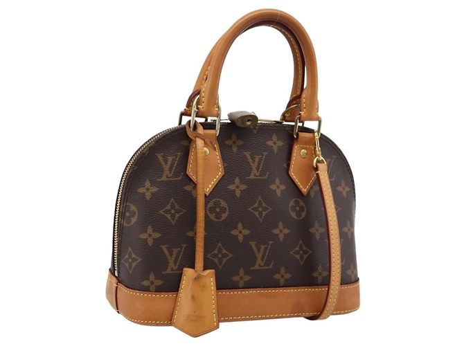 Bolsa de mão LOUIS VUITTON Monogram Alma BB M53152 LV Auth ka6242V Monograma