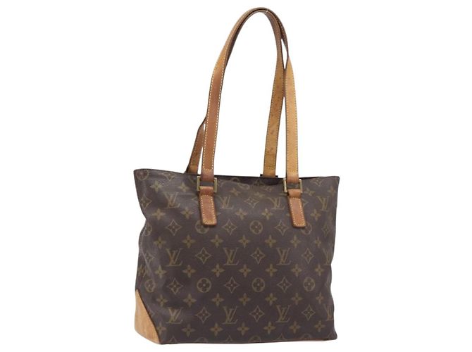 LOUIS VUITTON Monogram Cabas Piano Tote Bag M51148 LV Auth 201480 Monogramme