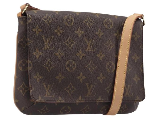 LOUIS VUITTON Monogram Musette Tango Short Strap Bag M51257 LV Auth 201387SAV Monogramma