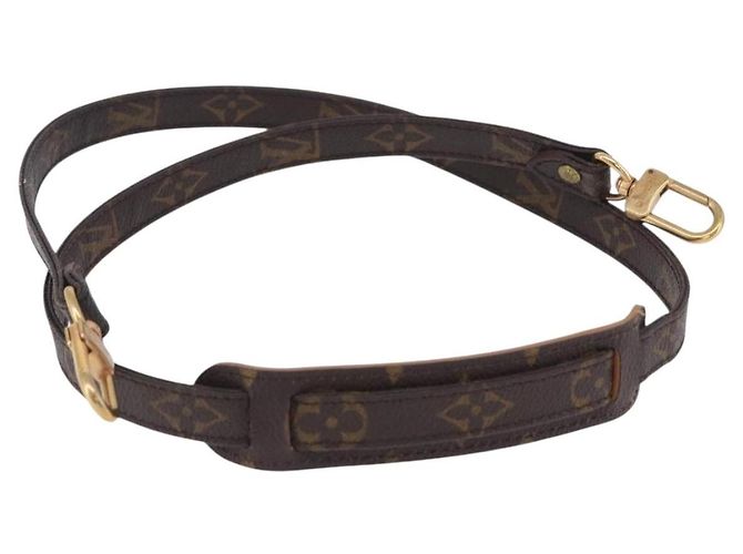 LOUIS VUITTON Monogram Shoulder Strap 39.4"" LV Auth 204019V