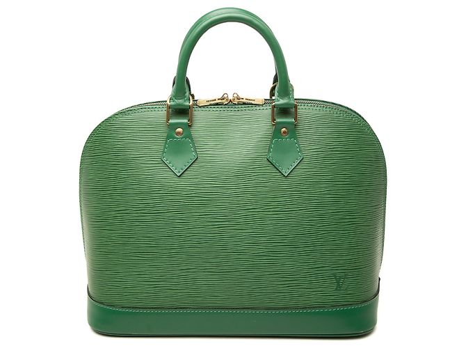 Sac à main Louis Vuitton Epi Alma PM Vert