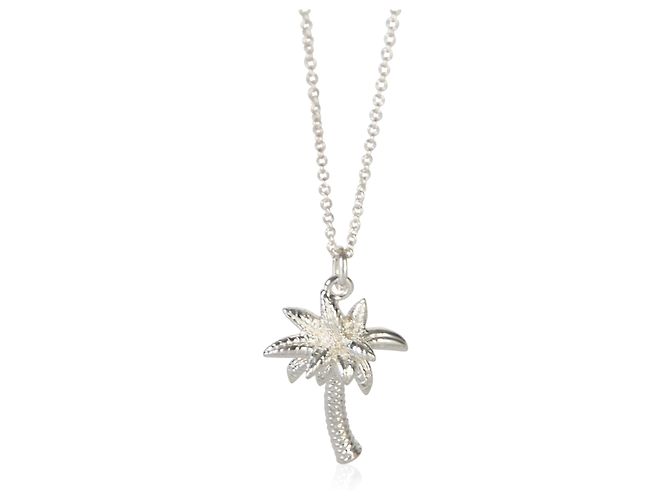 Tiffany & Co. Sterling Silver Palm Tree Pendant