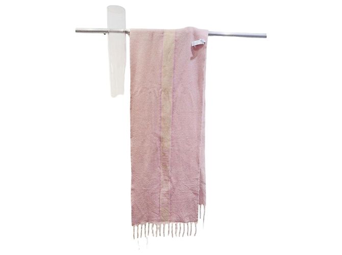 Bufanda Dior Rosa de Lana Multicolor