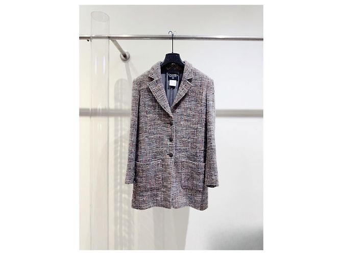 Cappotto Chanel in Tweed Multicolore