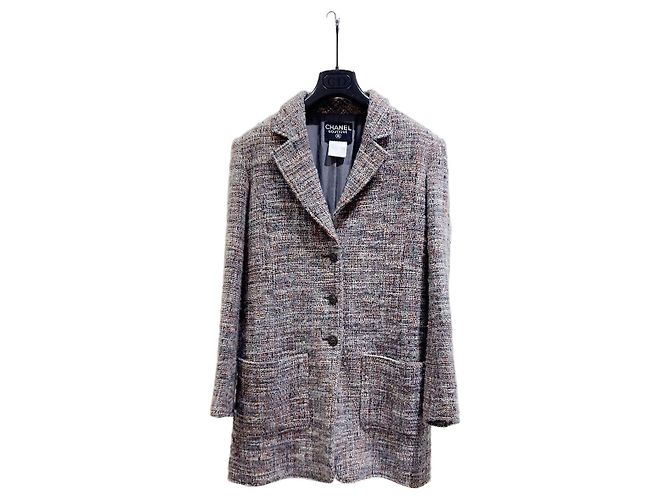Chanel Tweed Mantel