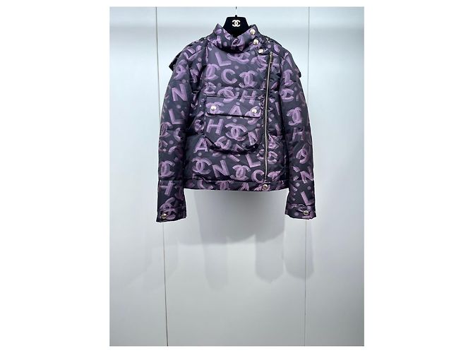 Chaqueta de Plumón Chanel 22N Poliamida Multicolor