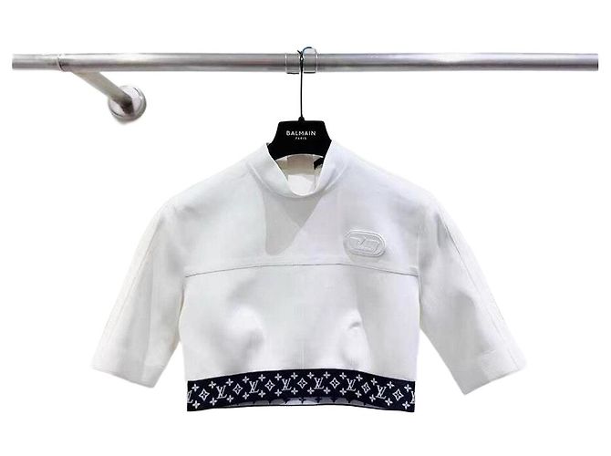 Louis Vuitton Cotton Top White Multiple colors
