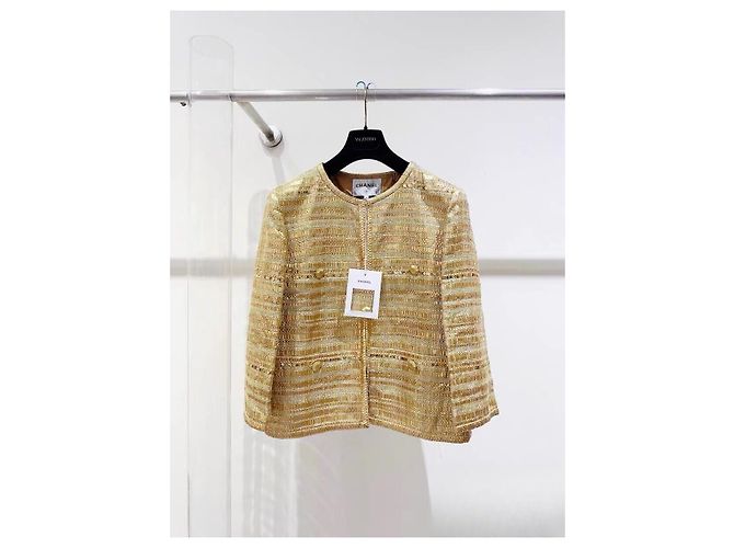 Chaqueta Chanel de tweed Colección Egipto Multicolor
