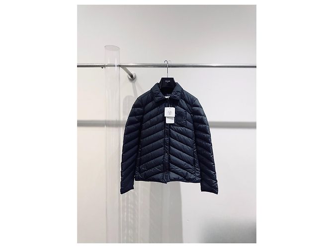 Hermès Daunenjacke Schwarz aus Polyester Größe 36 Mehrfarben