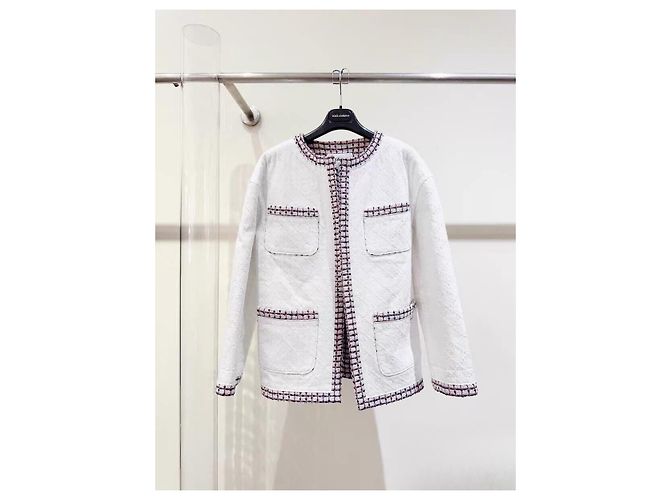 Chanel 19P Tweed Jacket Multi Color Size 36 Multiple colors