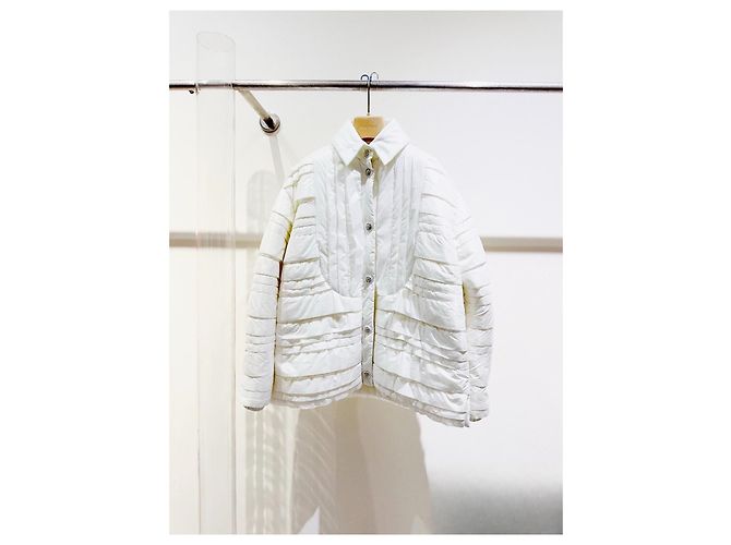 Chanel Tweed Jacke Mehrfarbig Größe 36 Mehrfarben