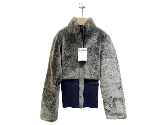 Jil Sander Shearling Jacket 36