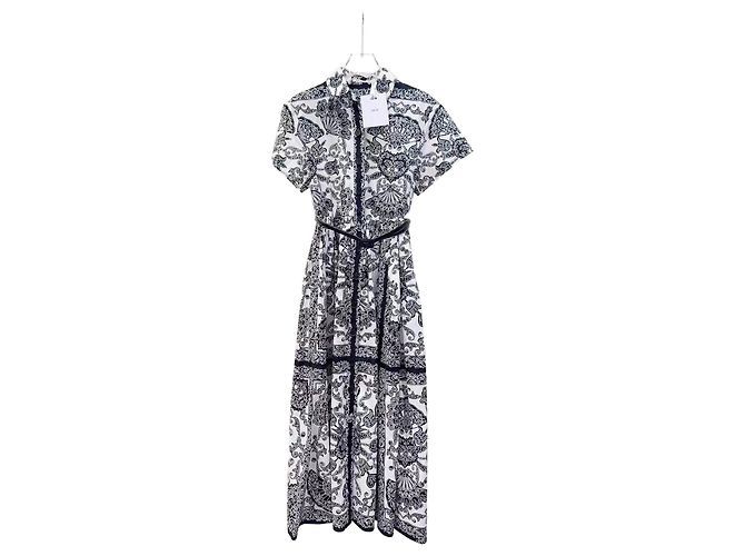 Dior Kleid Mehrfarbig Baumwolle Mehrfarben