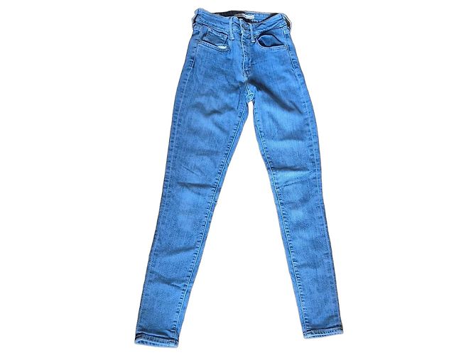 Vaqueros Levi's 721 High Rise Skinny Premium Mujer - Azul Claro W24