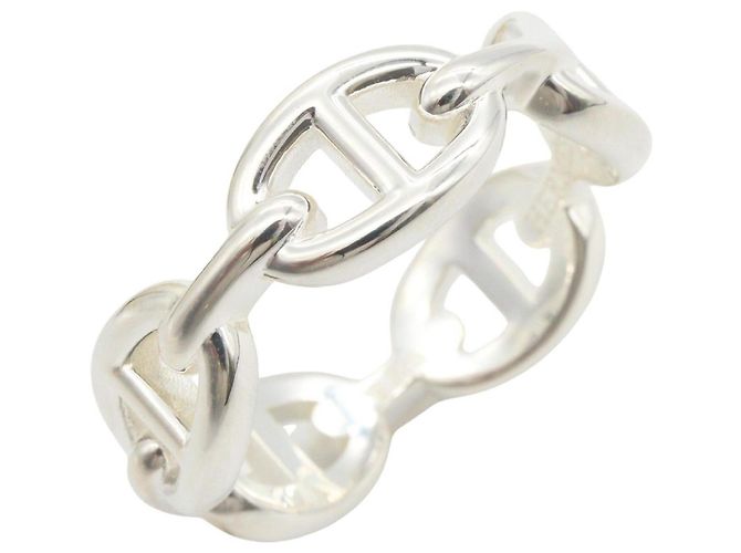 Ring Anillo Hermès Enchainée en Plata 925