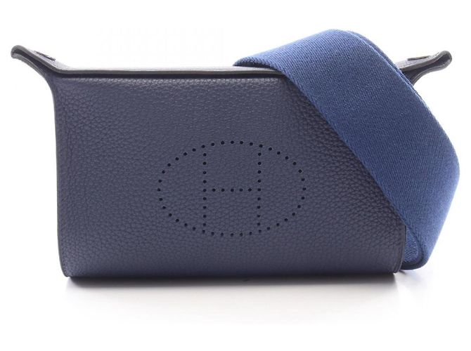 Hermès Borsa a tracolla Hermes HERMES Vid Poche Blu