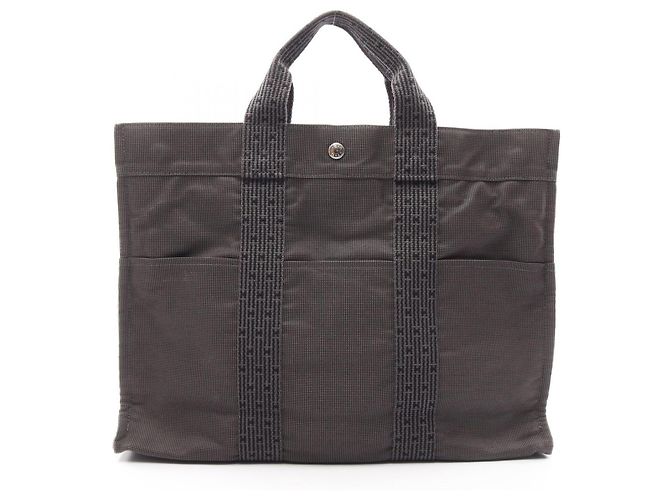 Hermès Borsa Tote Hermes Herline MM Marrone