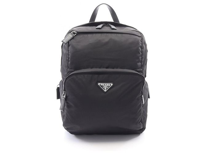 Saffiano Sac à dos Prada Re-Nylon Noir