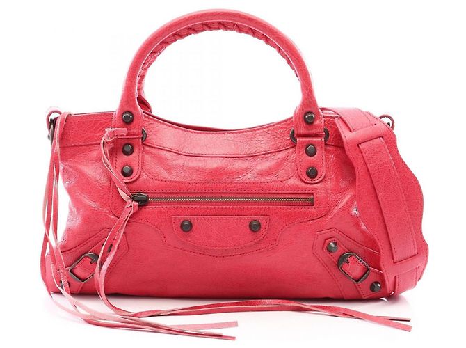 Borsa 2-Way Balenciaga The First Rosa