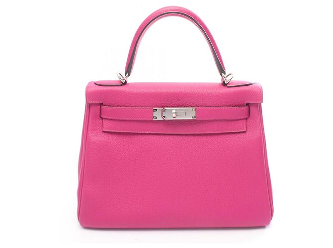 Hermès Bolsa Hermes Kelly 28 Roxo