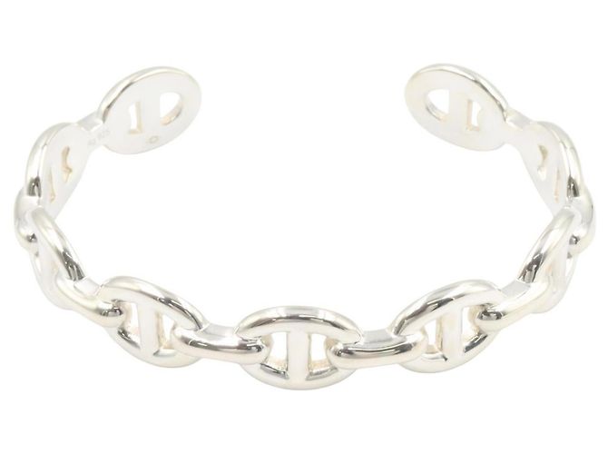 Bracciale Hermès Chaine d'Ancre Enchainée Argento