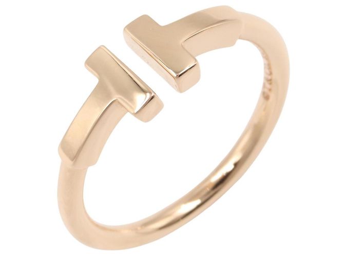 Autre Marque Tiffany & Co. T Wire Ring in 18K Roségold Golden
