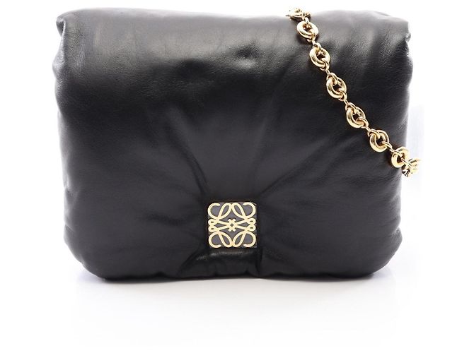 Sac Puffer Goya Loewe Noir