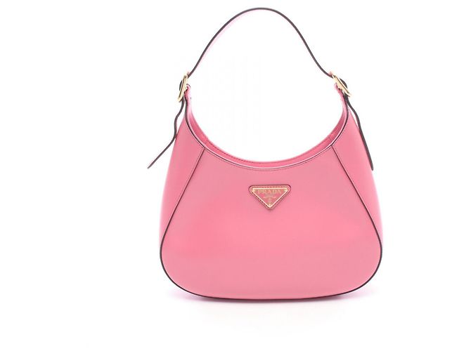 Borsa a tracolla Prada Cleo Rosa