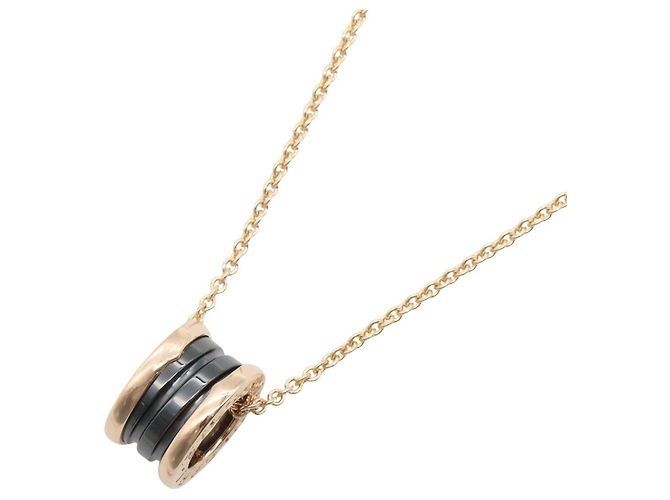 Bulgari Collier Bvlgari B-zero1 Noir Doré