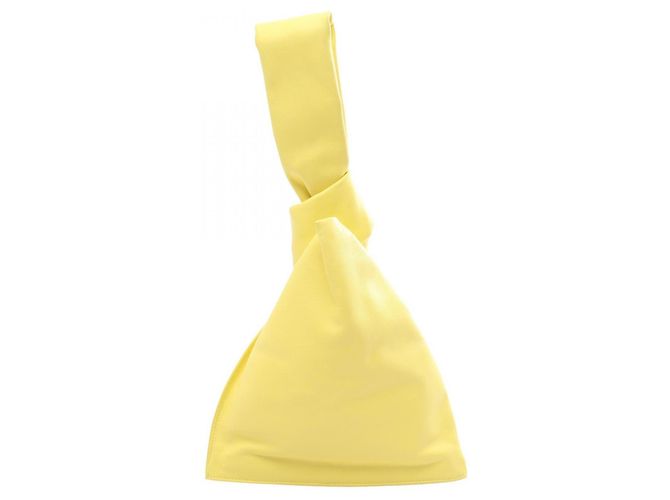 Bottega Veneta Mini The Twist Second Bag Jaune