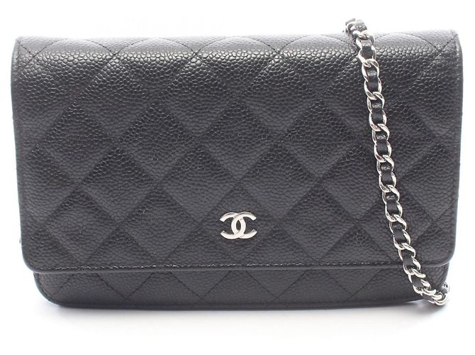 Borsa a tracolla Chanel Matelassé Nero